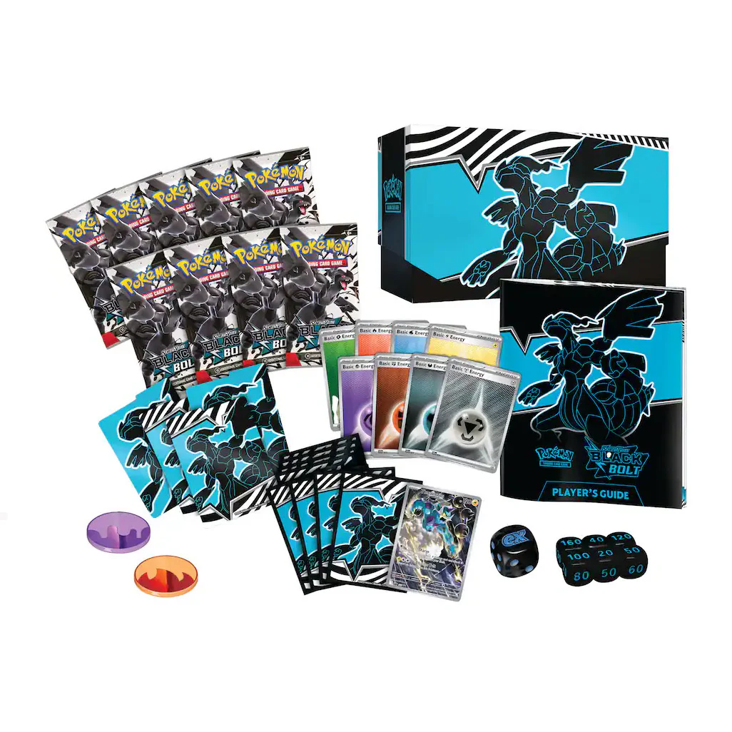2025 Pokémon Scarlet & Violet Black Bolt Elite Trainer Box - Image 2