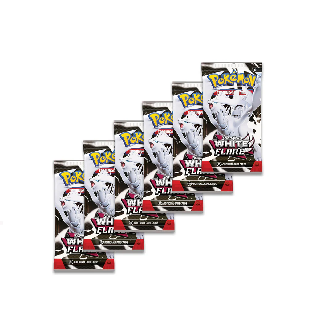 2025 Pokémon Scarlet & Violet White Flare Booster Bundle - Image 3
