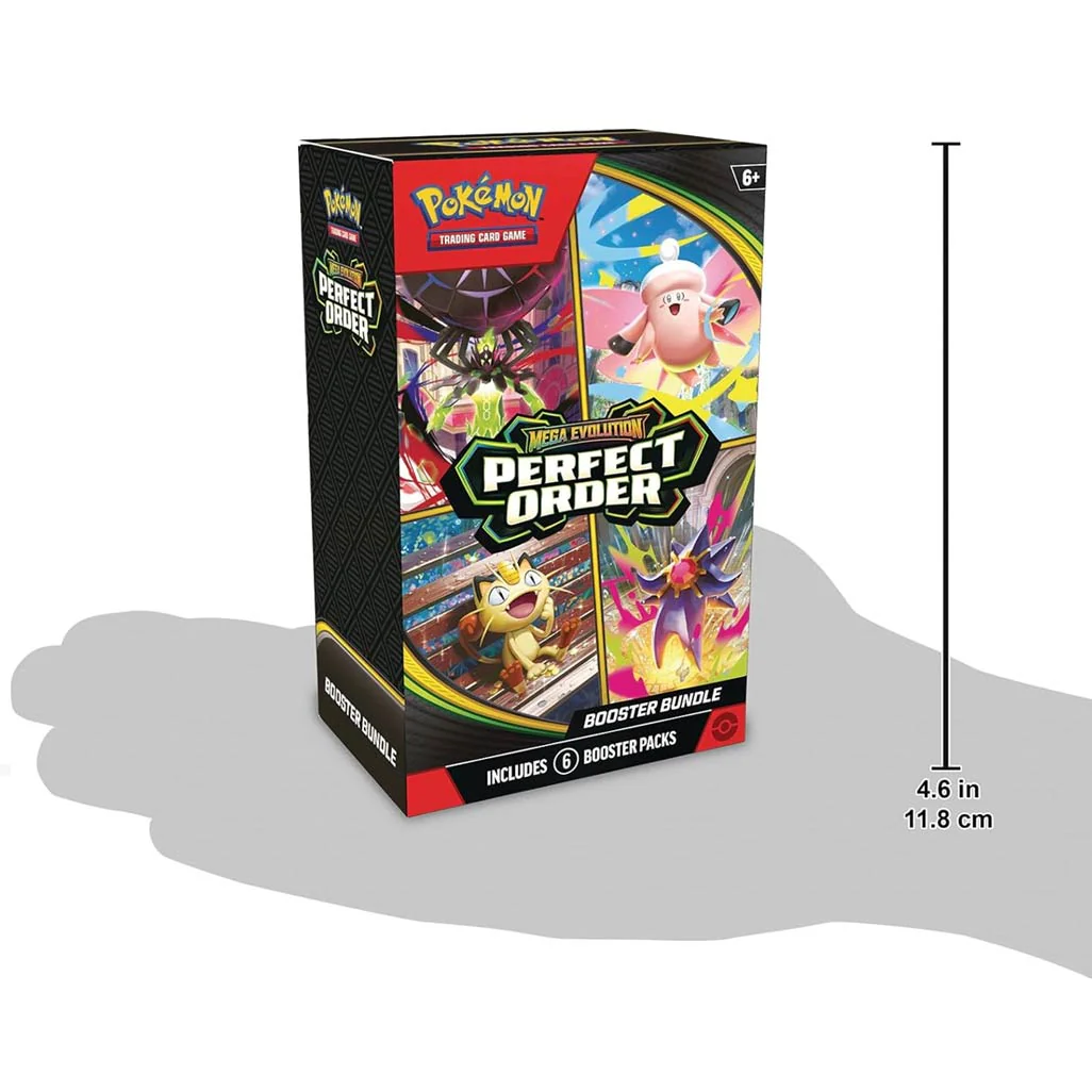 2026 Pokémon Mega Evolution Perfect Order Booster Bundle - Image 2