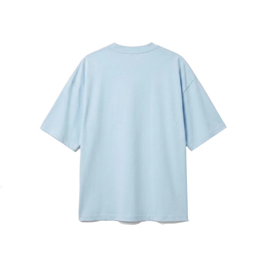 Acne Studios Stockholm Logo T-Shirt Relaxed Fit Blue - Image 3