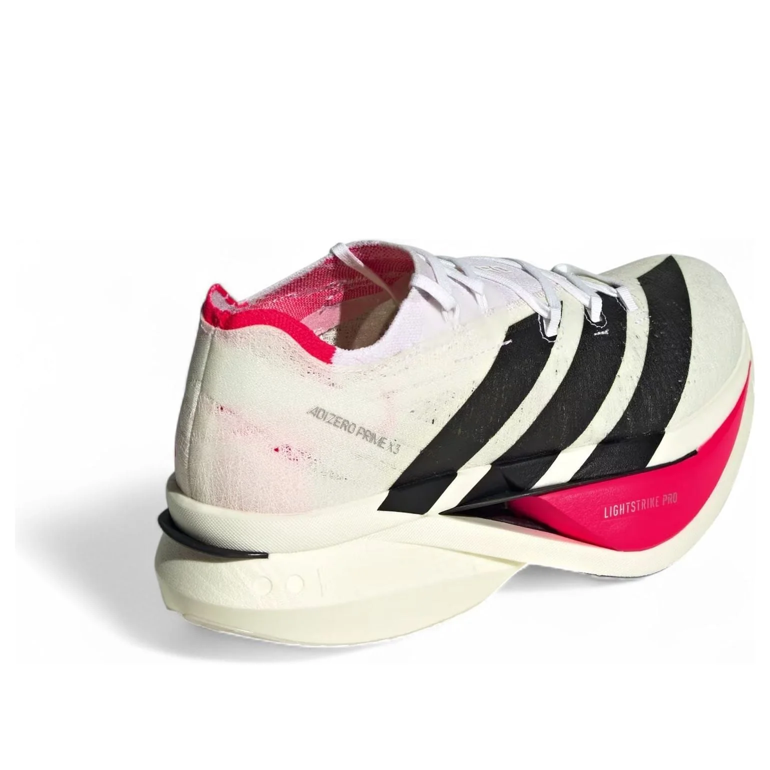 adidas Adizero Prime X 3.0 Strung Cloud White Lucid Red - Image 4