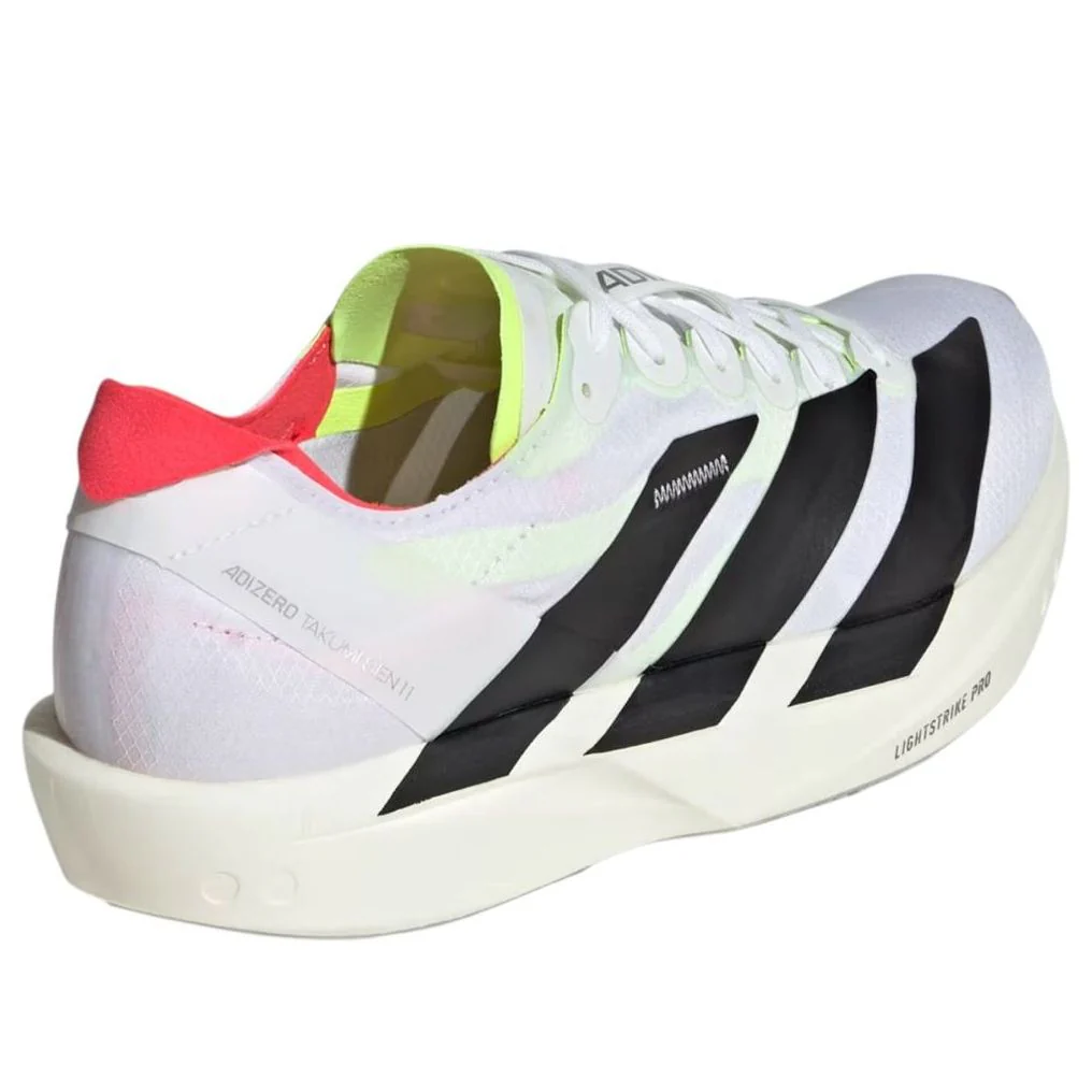adidas Adizero Takumi Sen 10 Cloud White Core Black Lucid Red W - Image 3