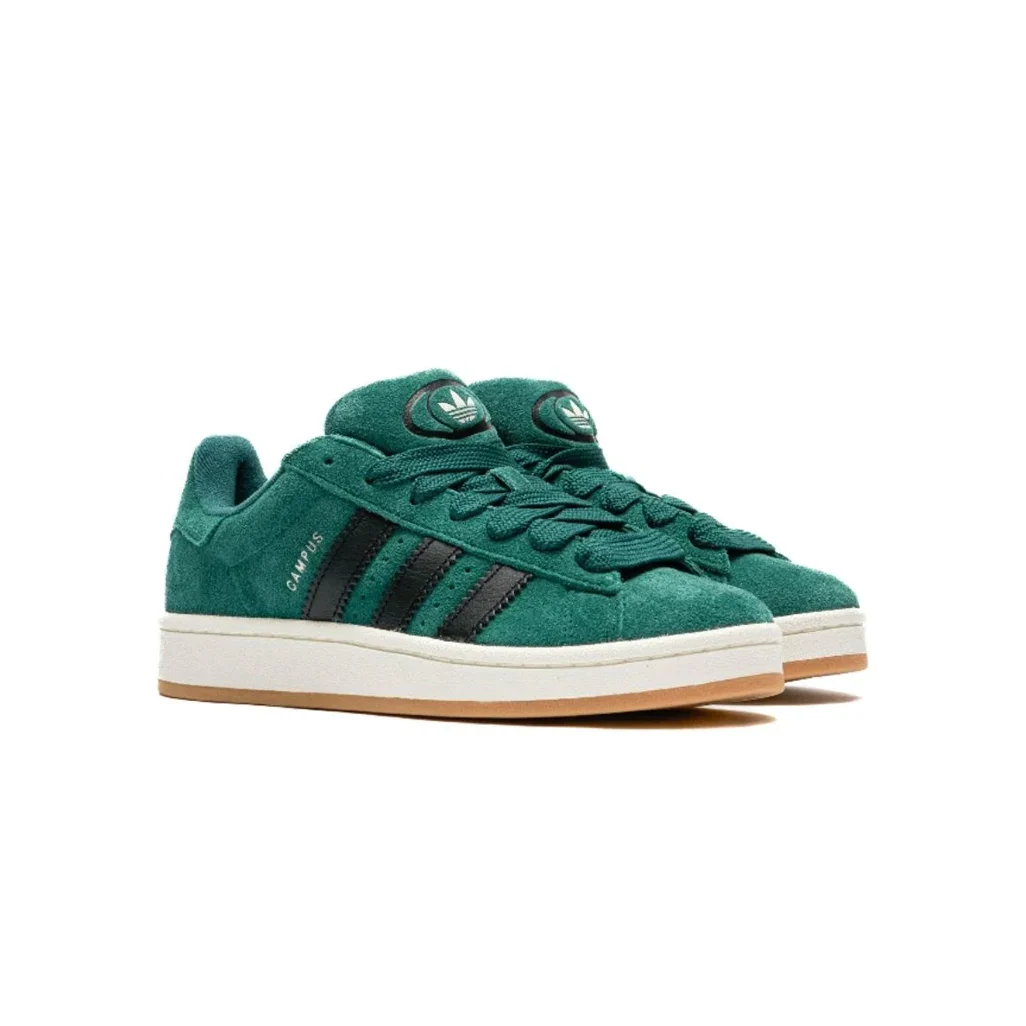 adidas Campus 00s Collegiate Green Core Black Gum - Image 2