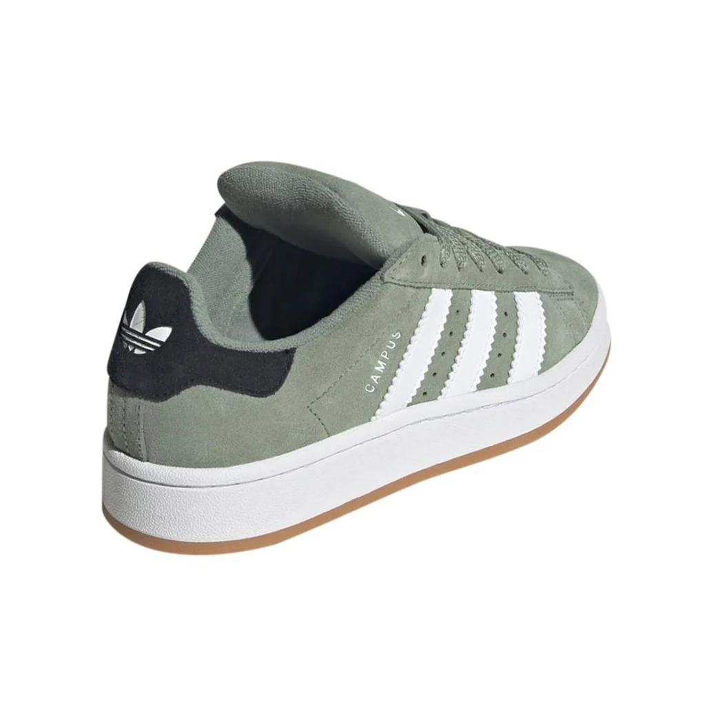 adidas Campus 00s Silver Green Cloud White Gum J - Image 4