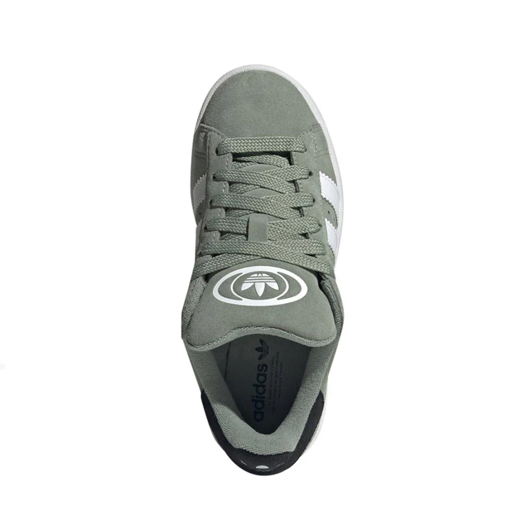 adidas Campus 00s Silver Green Cloud White Gum J - Image 5
