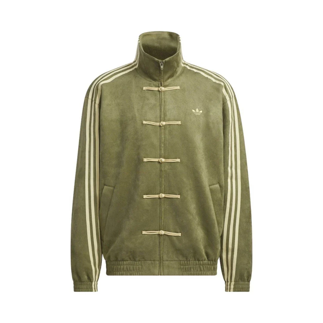 adidas CTT Chinese Track Top 3.1 Gender Neutral Jacket (Asia Sizing) Olive