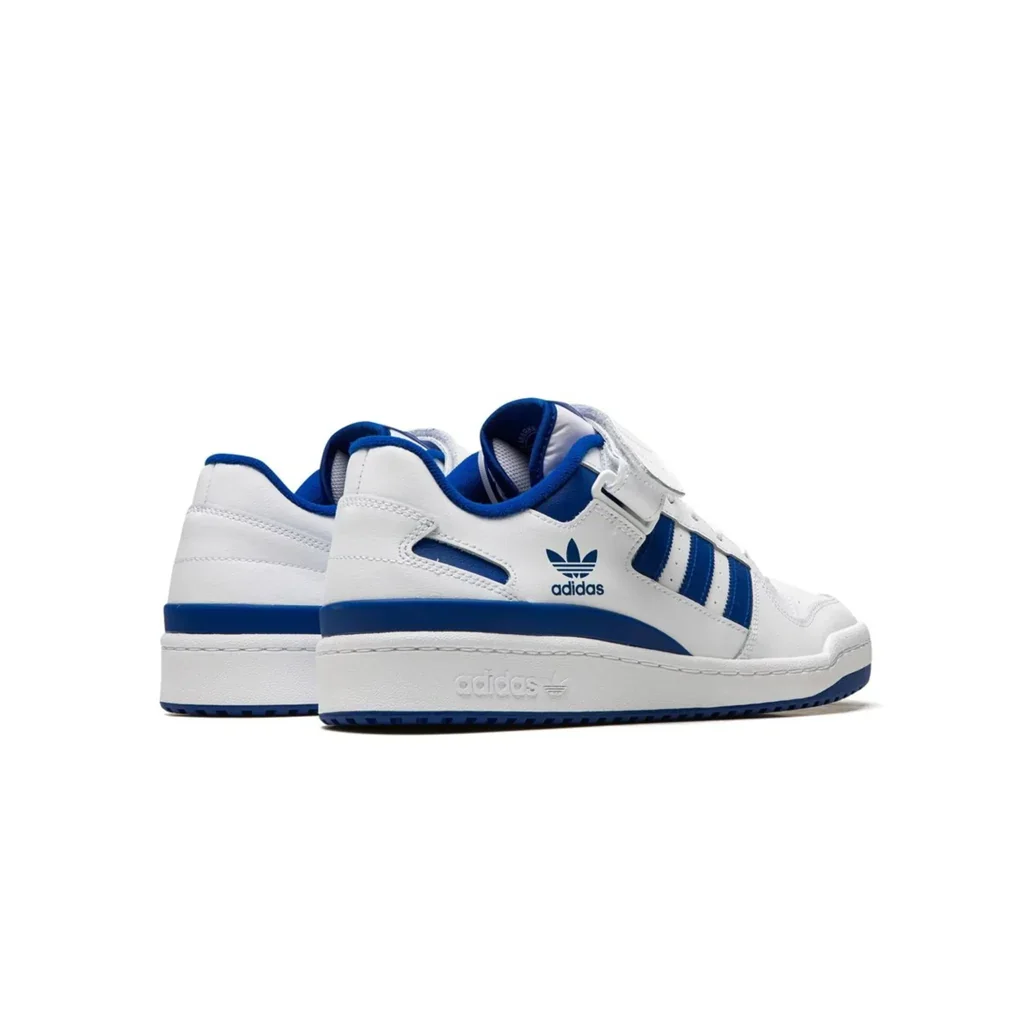 adidas Forum Low White Royal Blue - Image 3