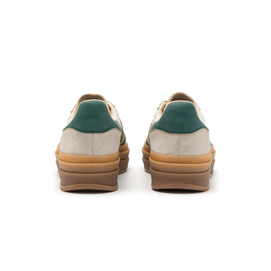 adidas Gazelle Bold Magic Beige Collegiate Green W - Image 4