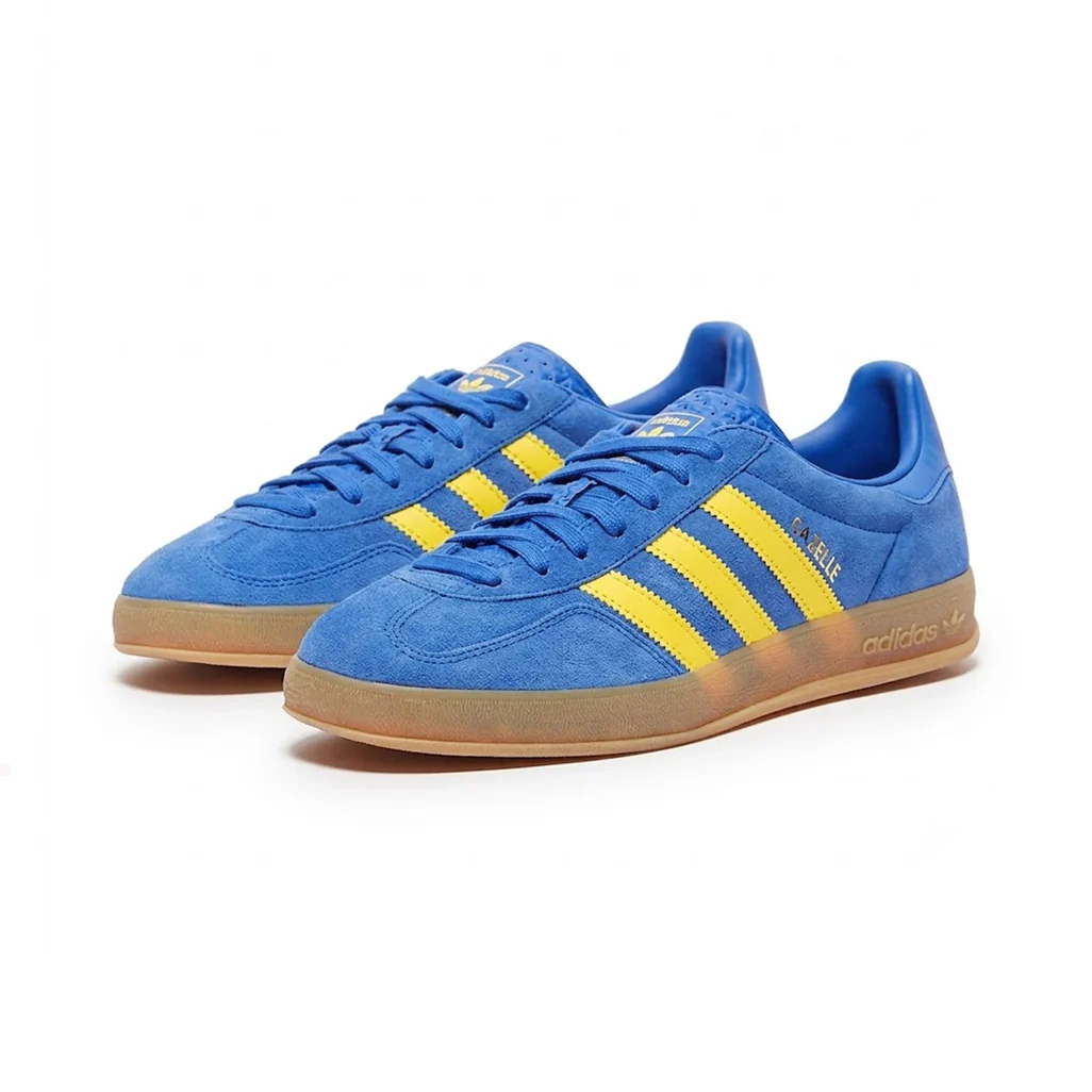adidas Gazelle Indoor Blue Pure Sulfur - Image 4