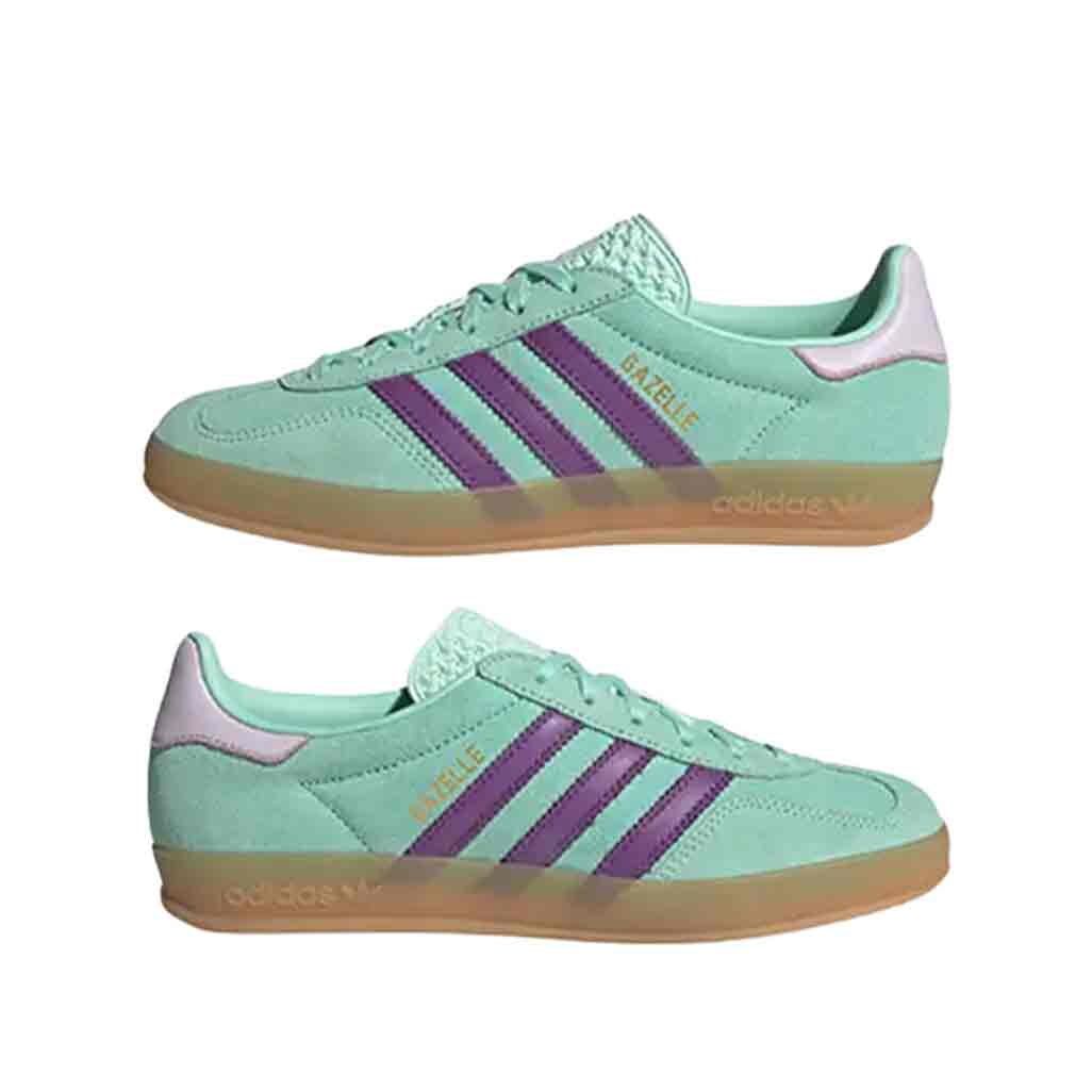 adidas Gazelle Indoor Clear Mint Active Purple W - Image 2