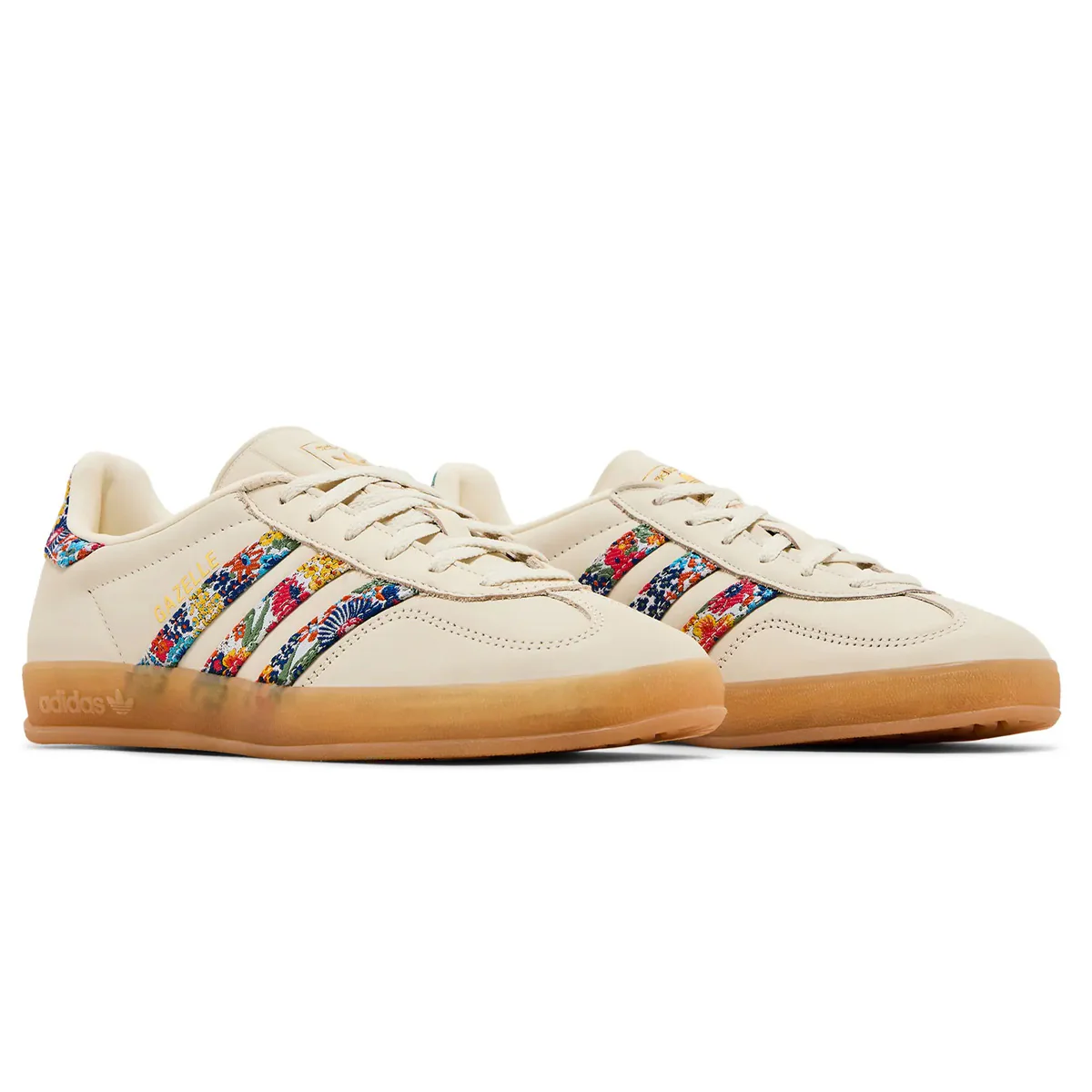 adidas Gazelle Indoor Liberty London Floral Embroidery Stripes W - Image 4