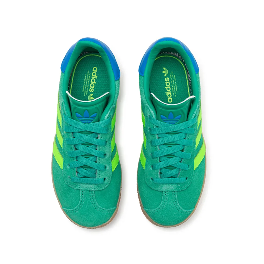adidas Gazelle Solar Green J - Image 3