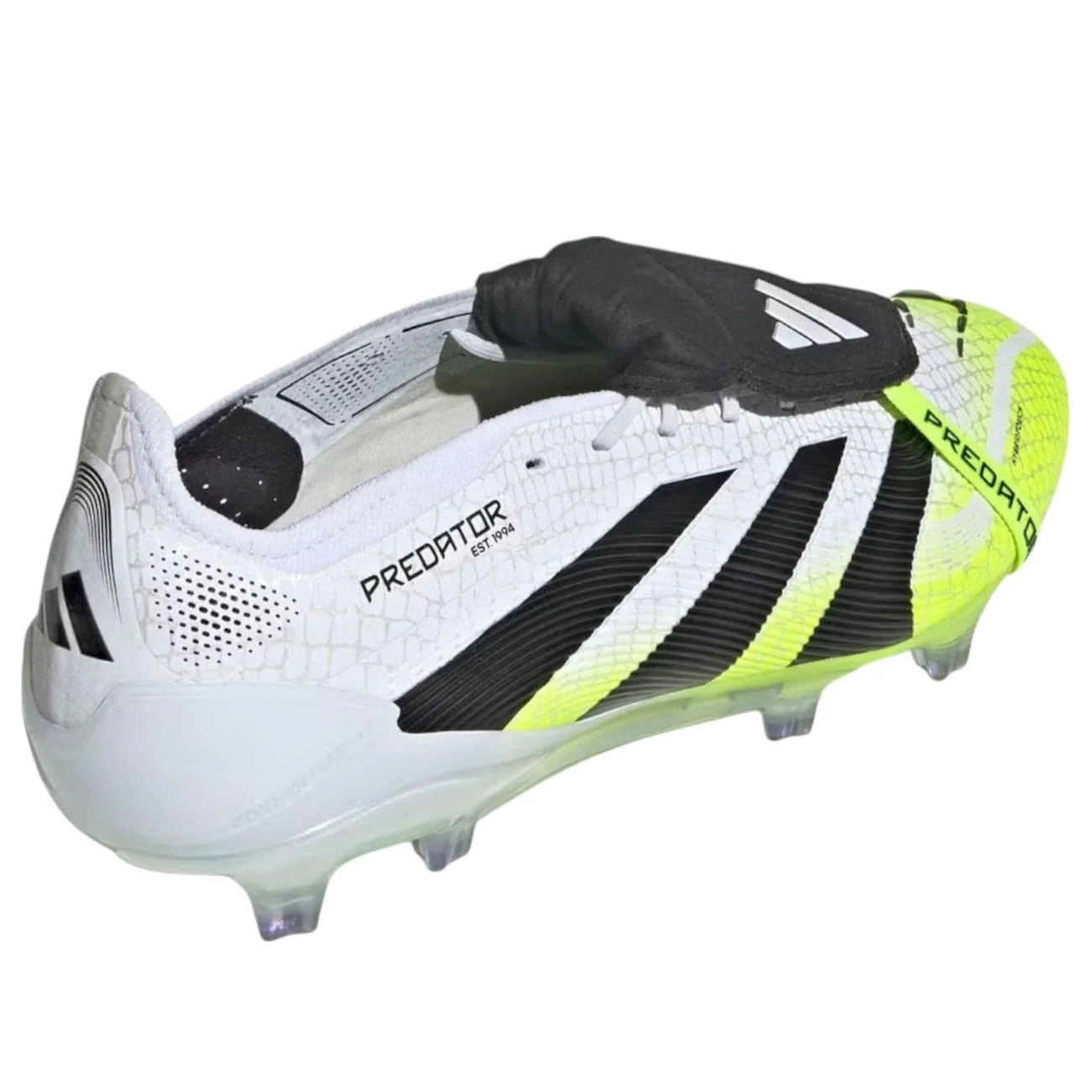 adidas Predator Elite Foldover Tongue FG Lucid Lemon Pack - Image 4