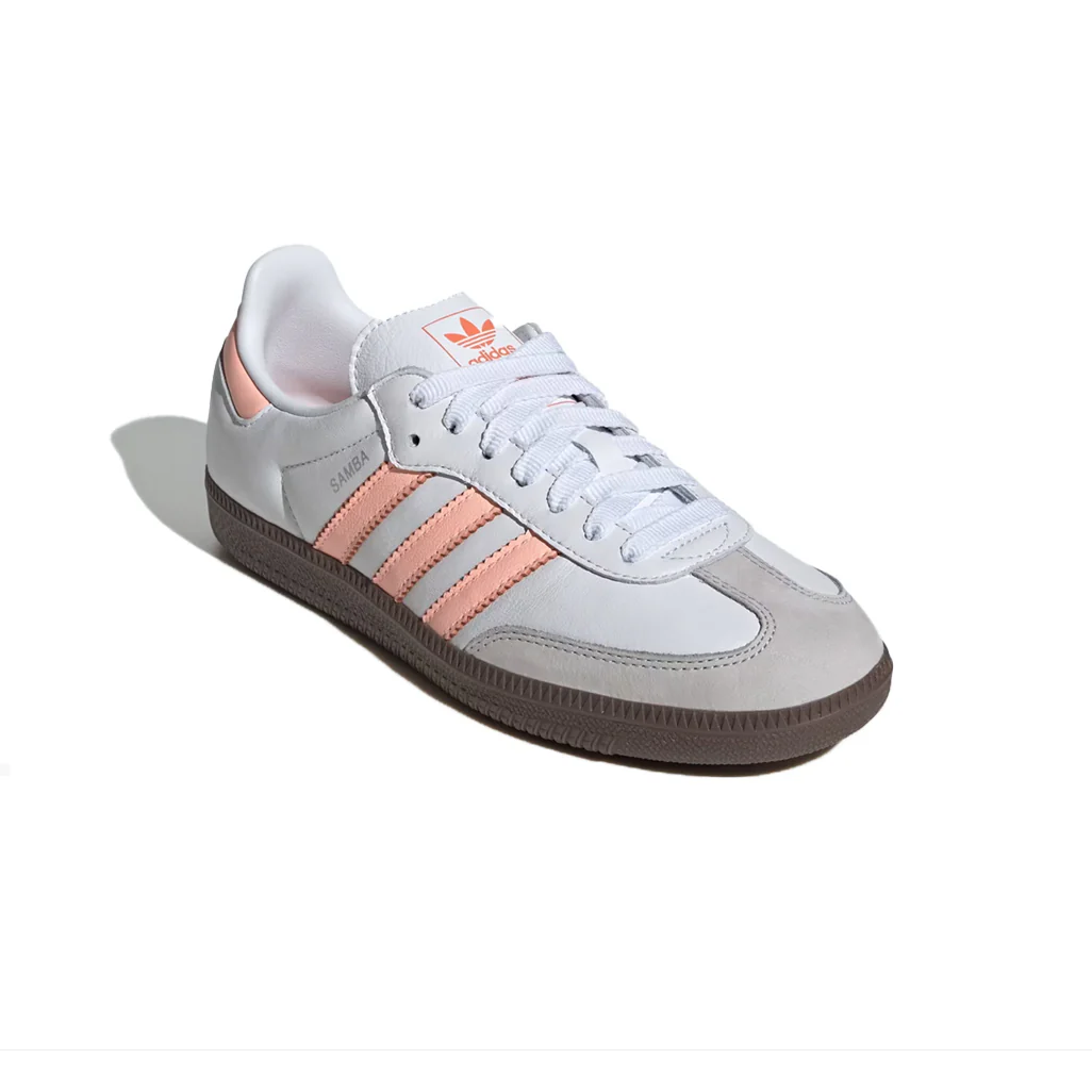 adidas Samba OG Cloud White Clear Orange Semi Coral W - Image 4