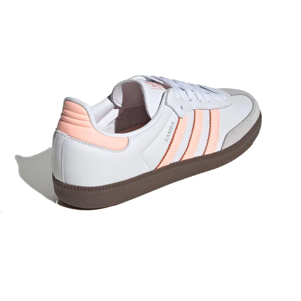 adidas Samba OG Cloud White Clear Orange Semi Coral W - Image 5