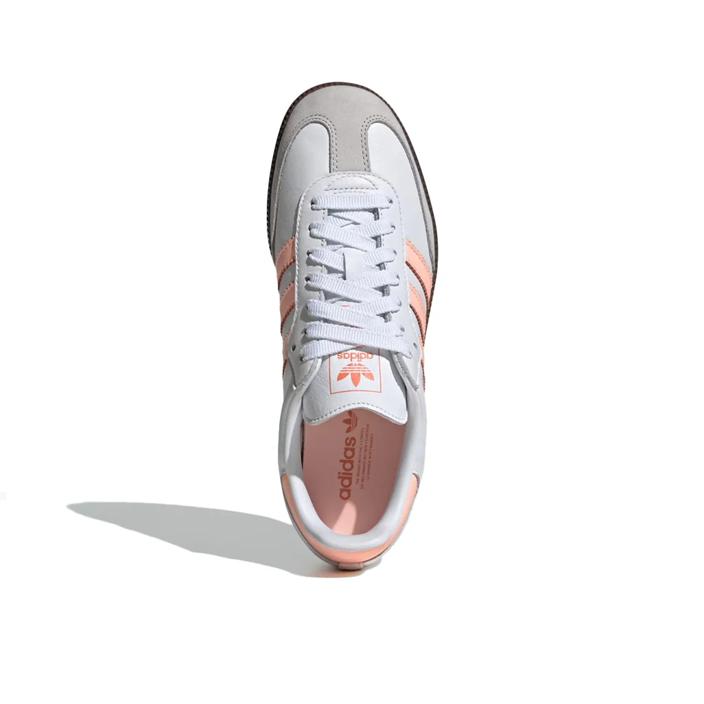 adidas Samba OG Cloud White Clear Orange Semi Coral W - Image 6