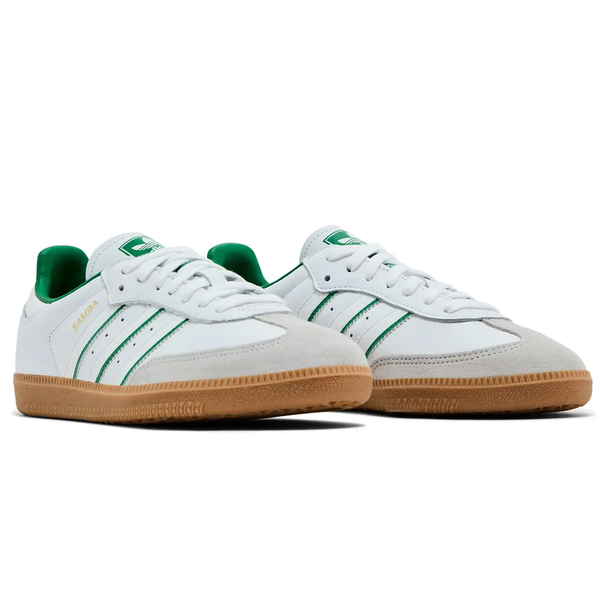 adidas Samba OG Cloud White Green - Image 2