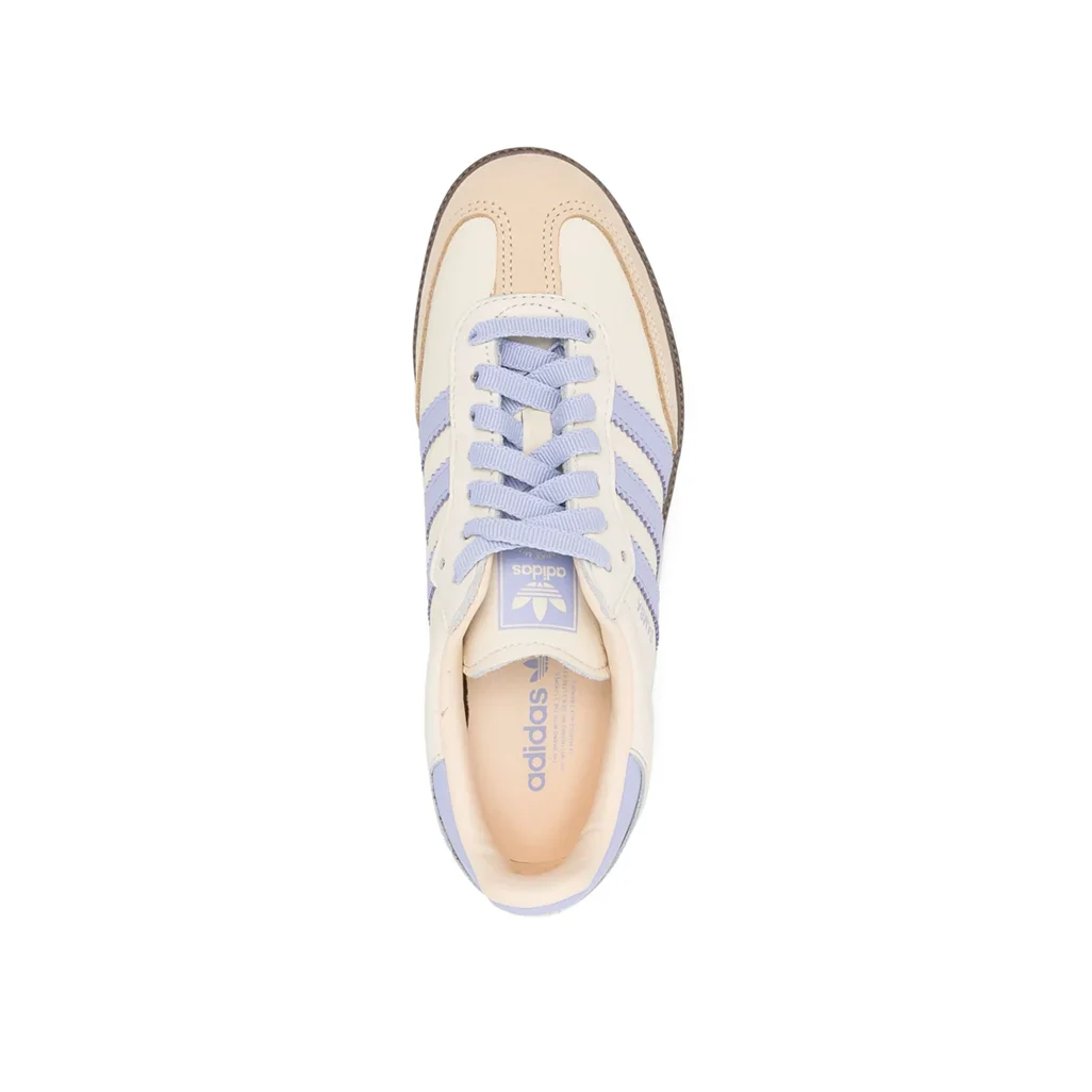 adidas Samba OG Cream White Violet W - Image 4