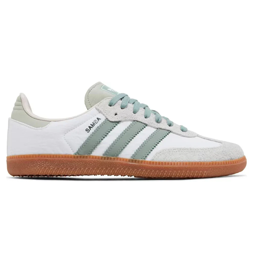 adidas Samba OG Silver Green Putty Mauve W - Image 2