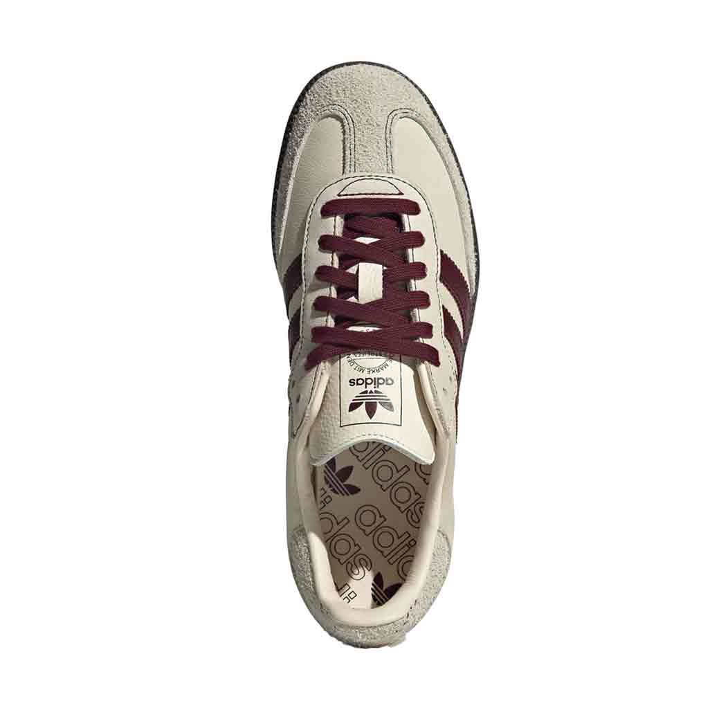adidas Samba OG Wonder White Maroon W - Image 5