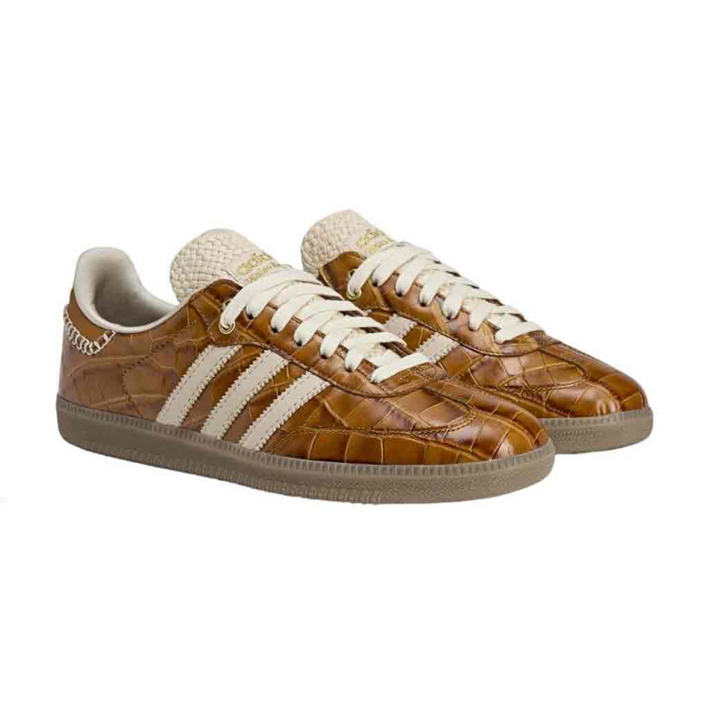 adidas Samba Wales Bonner Brown Croc - Image 3