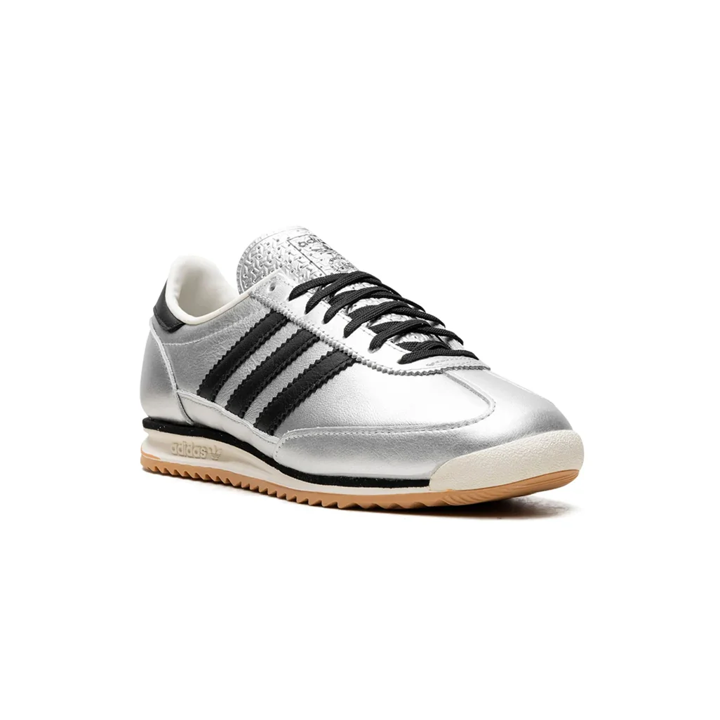 adidas SL 72 OG Silver Metallic Black Gum W - Image 2