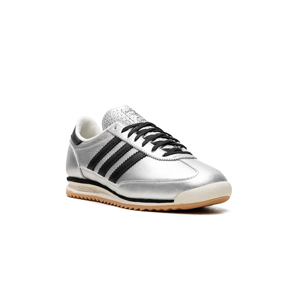 adidas SL72 OG Silver Metallic Black W - Image 2