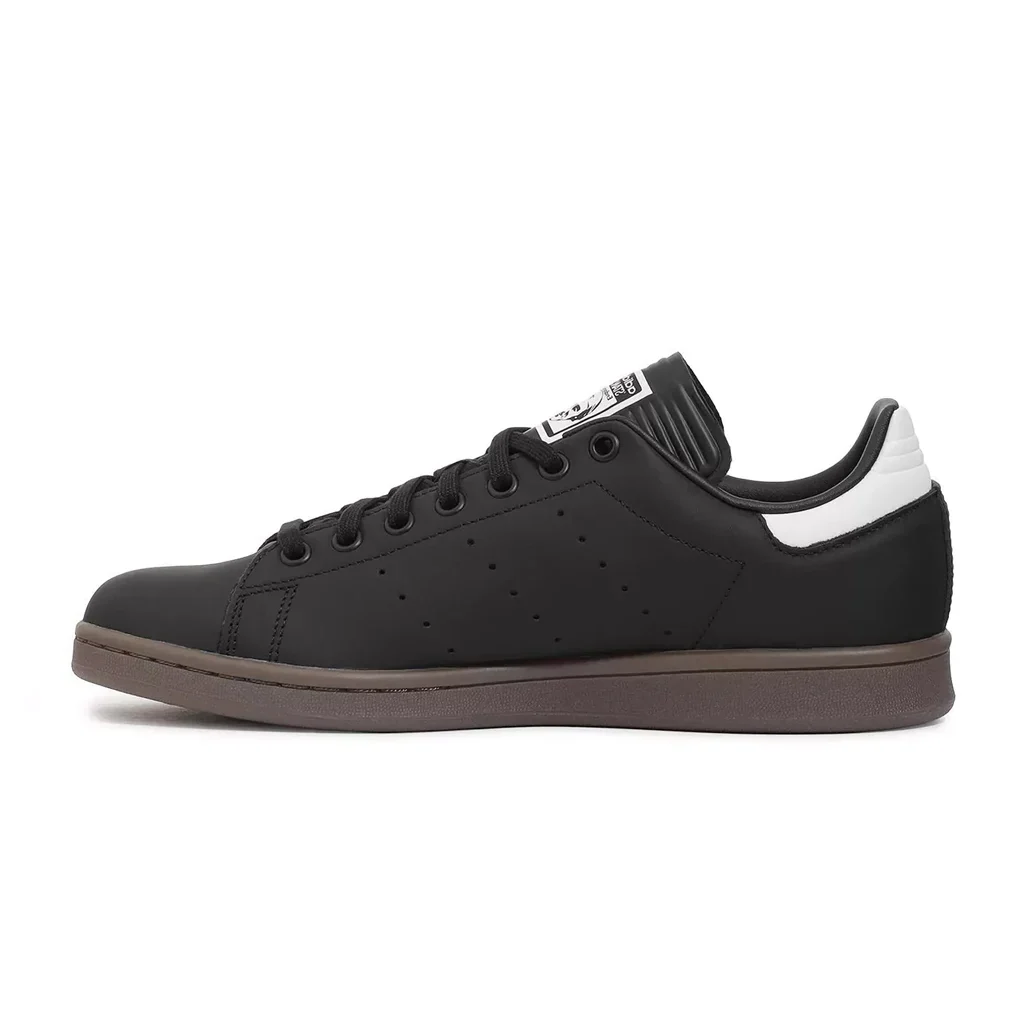adidas Stan Smith Black Cloud White Gum J - Image 2
