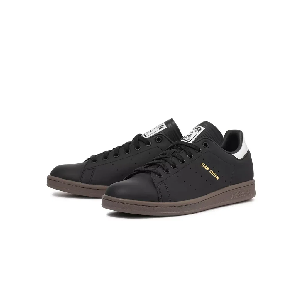 adidas Stan Smith Black Cloud White Gum J - Image 3