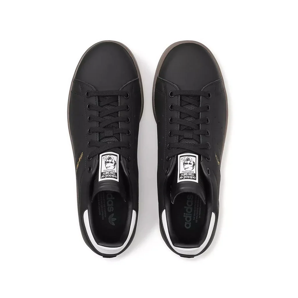 adidas Stan Smith Black Cloud White Gum J - Image 5