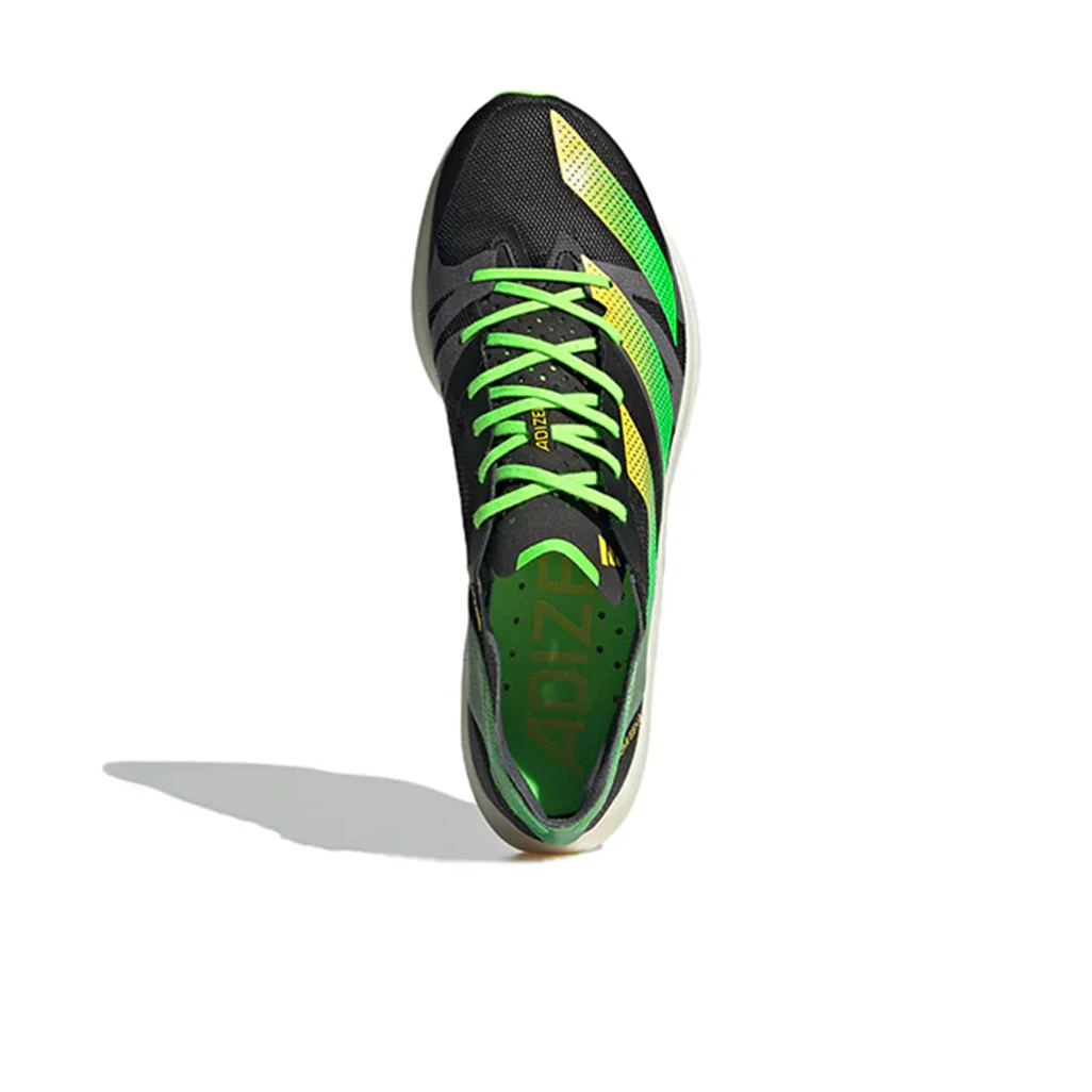 adidas Adizero Takumi Sen 8 Black Solar Green - Image 5