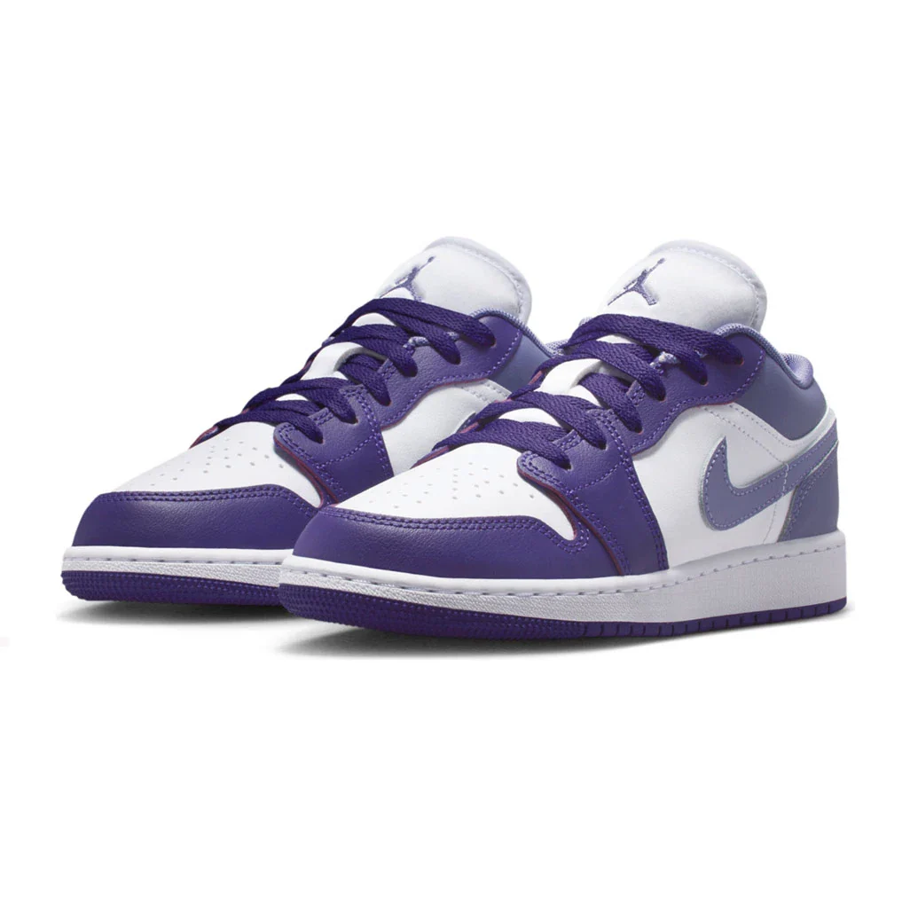 Air Jordan 1 Low Court Purple White GS - Image 2