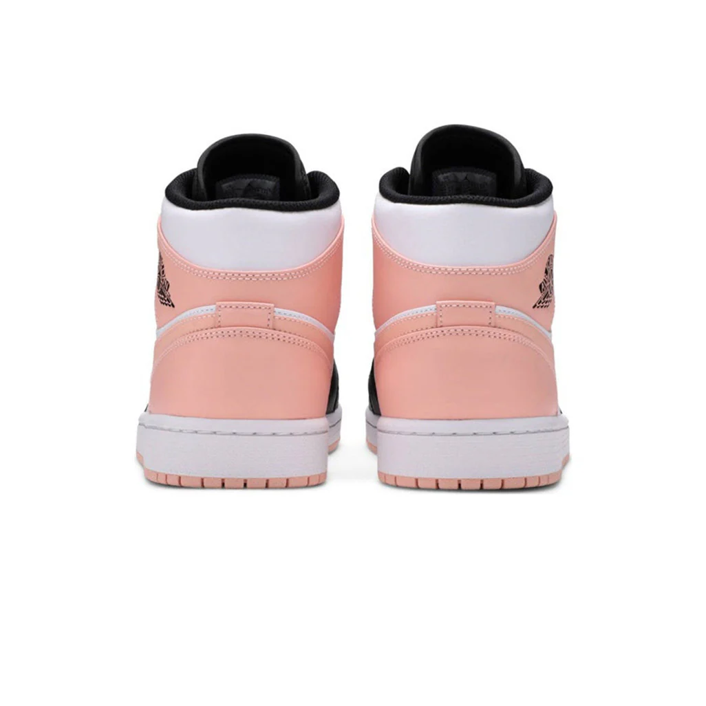 Air Jordan 1 Mid Arctic Orange Black Toe - Image 4