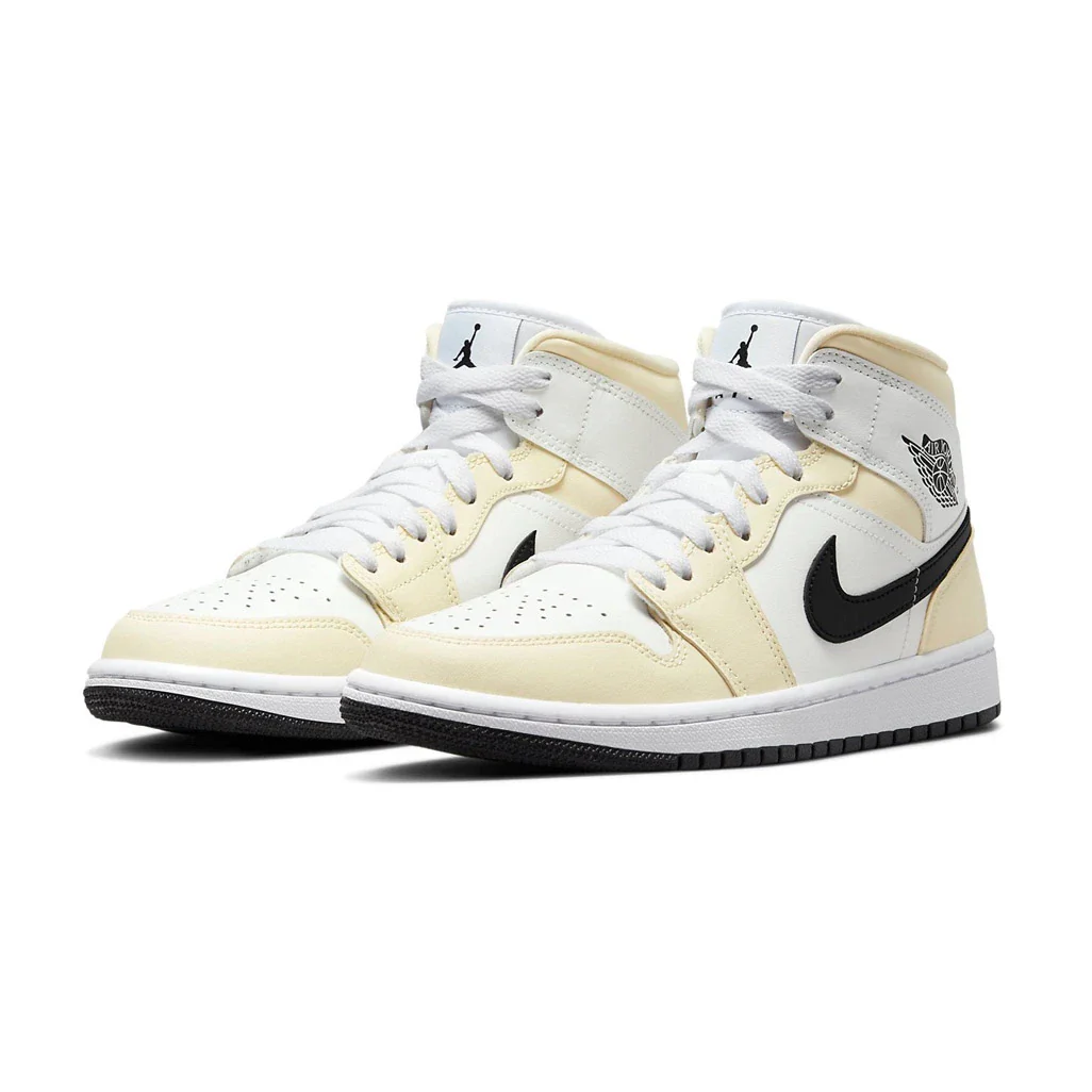 Air Jordan 1 Mid Coconut Milk W - Image 3