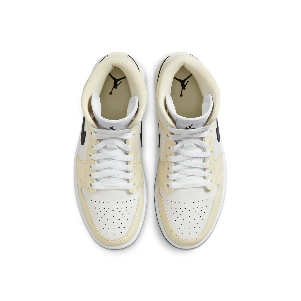 Air Jordan 1 Mid Coconut Milk W - Image 4