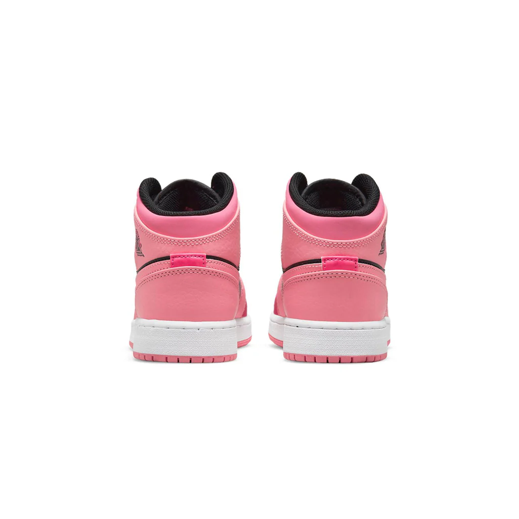 Air Jordan 1 Mid Coral Chalk GS - Image 5