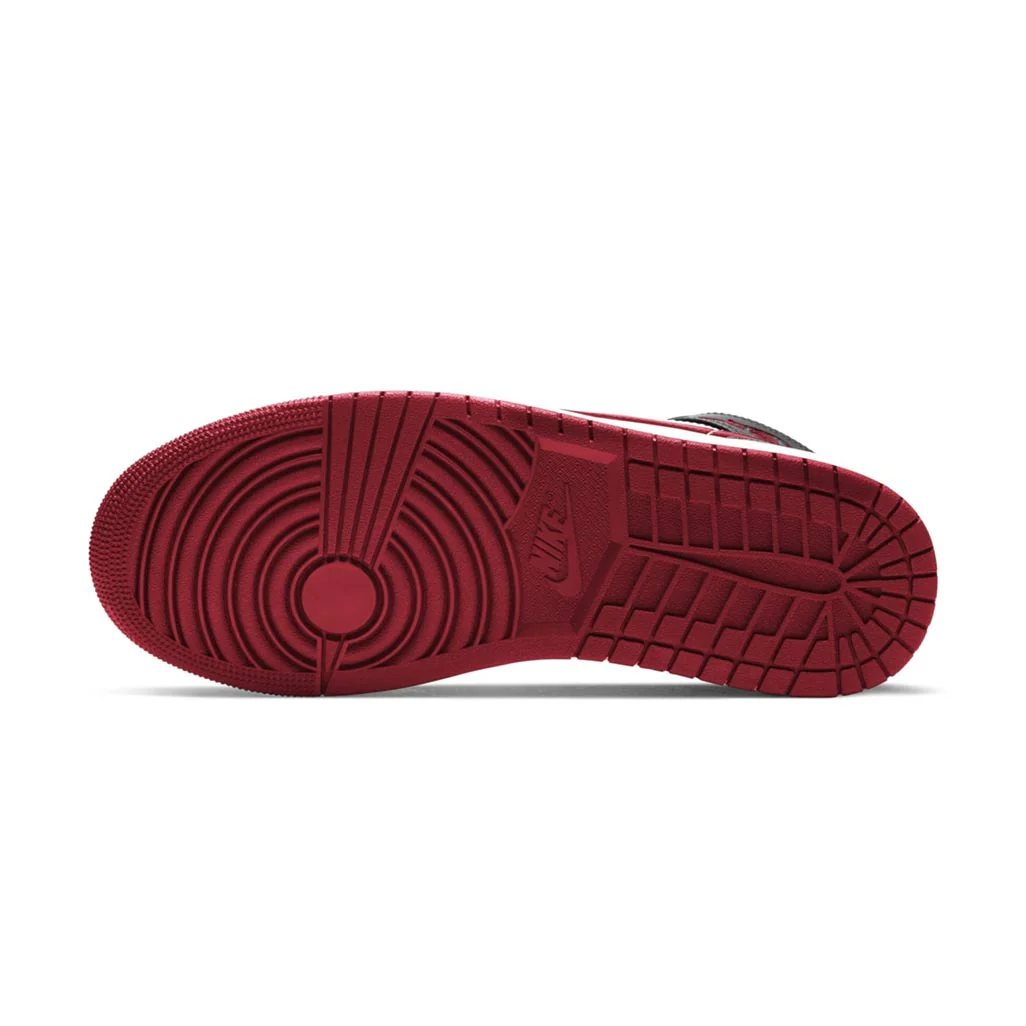 Air Jordan 1 Mid Gym Red Black White - Image 5