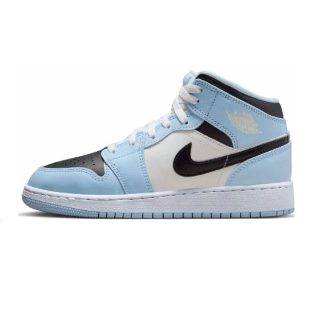 Air Jordan 1 Mid Ice Blue GS - Image 2