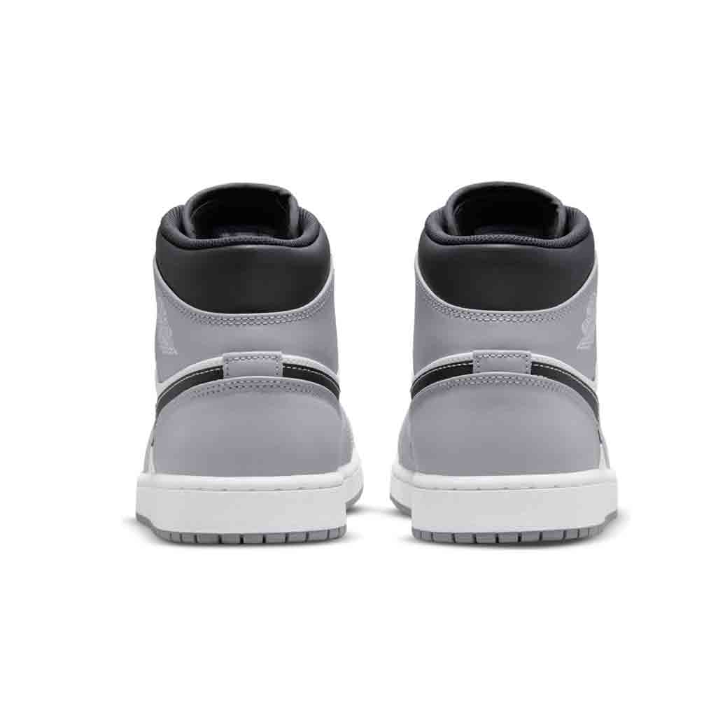Air Jordan 1 Mid Light Smoke Grey Anthracite - Image 4