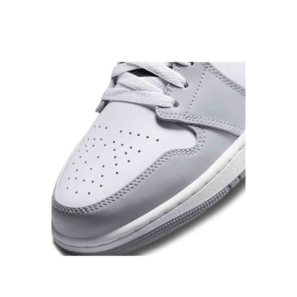 Air Jordan 1 Mid Light Smoke Grey Anthracite - Image 6