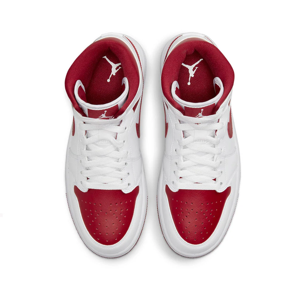 Air Jordan 1 Mid Reverse Chicago W - Image 4