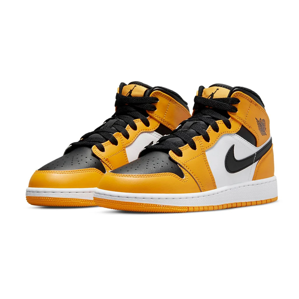 Air Jordan 1 Mid Taxi GS - Image 3