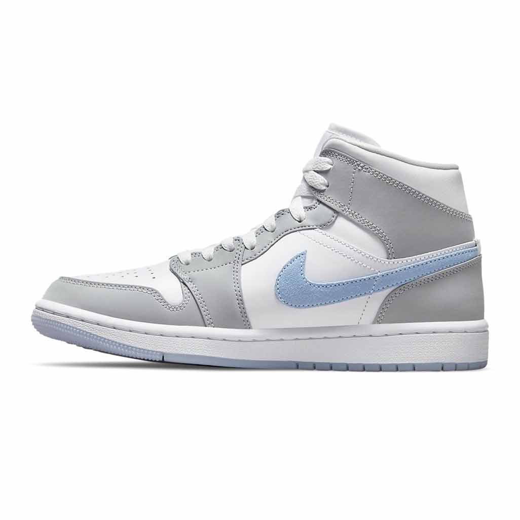 Air Jordan 1 Mid Wolf Grey Aluminum W - Image 2