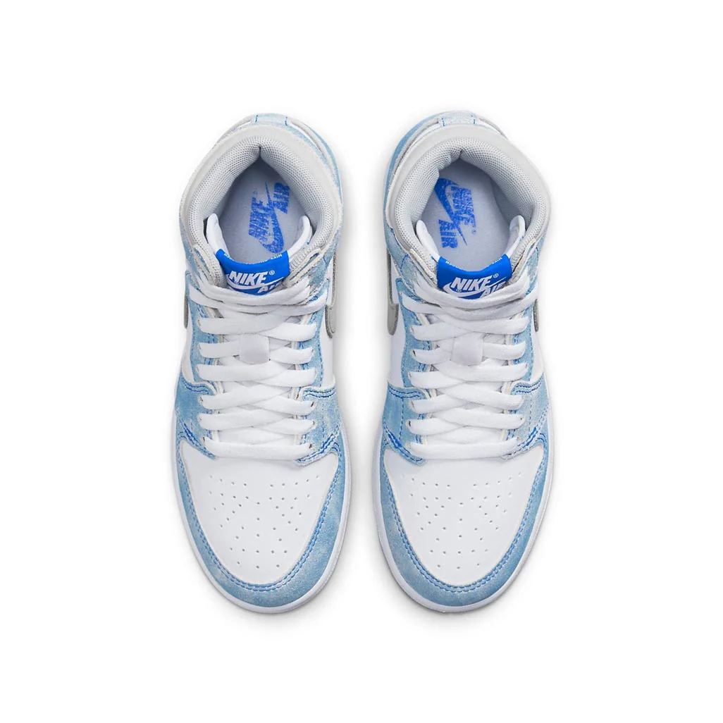Air Jordan 1 Retro High Hyper Royal Smoke Grey - Image 4