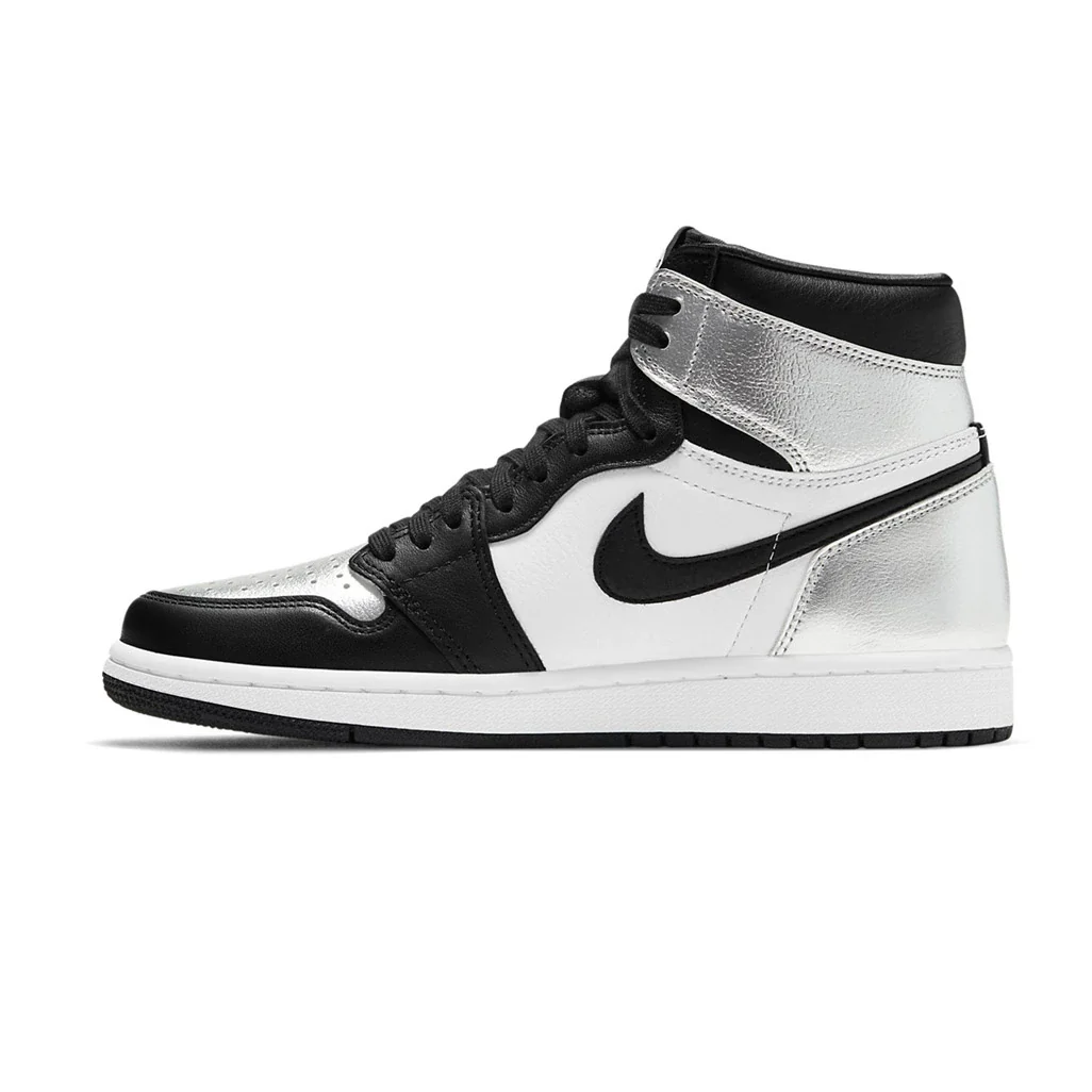 Air Jordan 1 Retro High Silver Toe W - Image 2