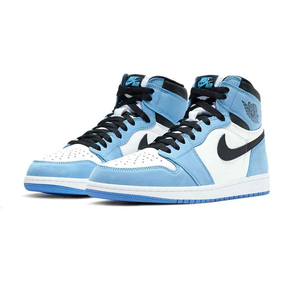 Air Jordan 1 Retro High White University Blue Black - Image 3
