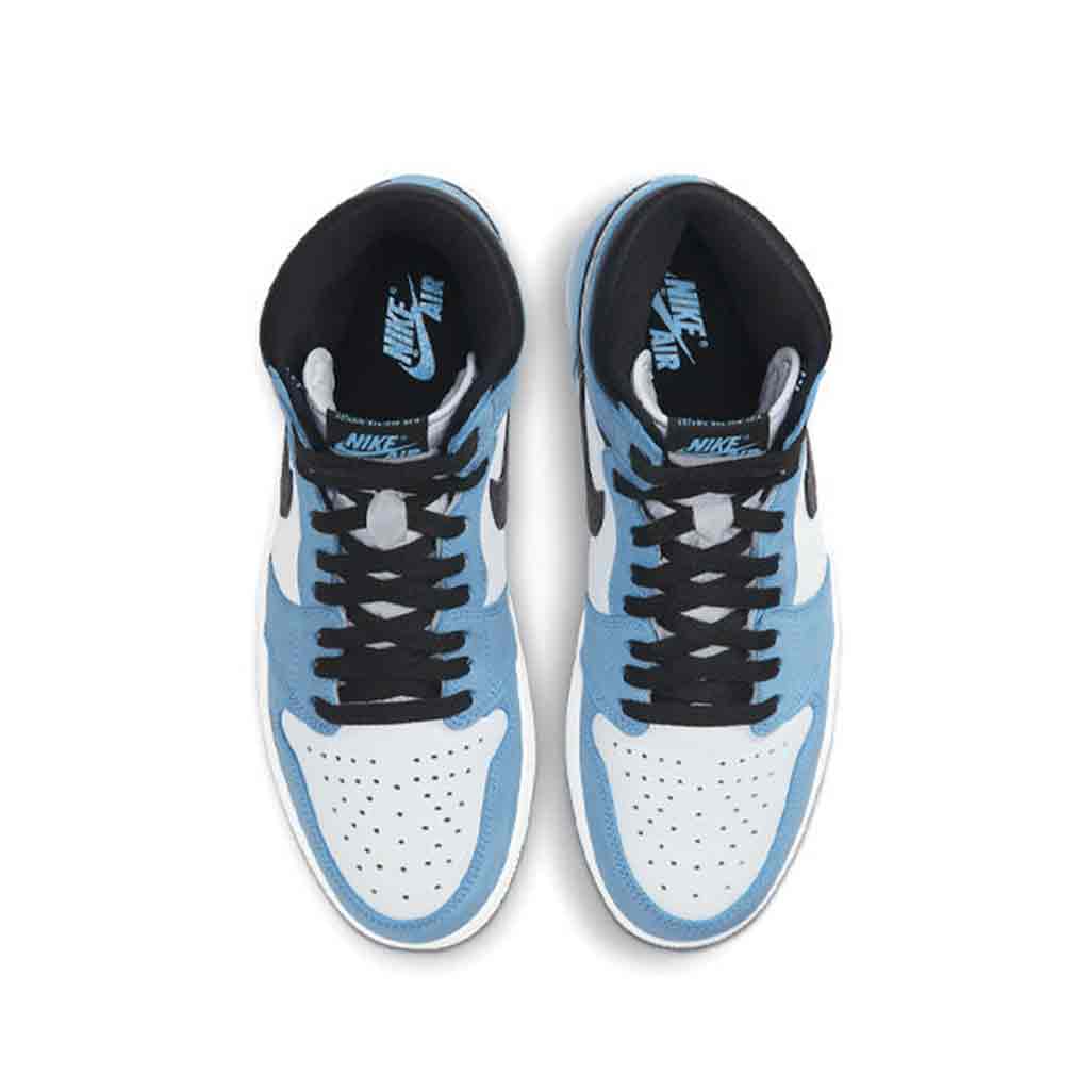 Air Jordan 1 Retro High White University Blue Black - Image 4