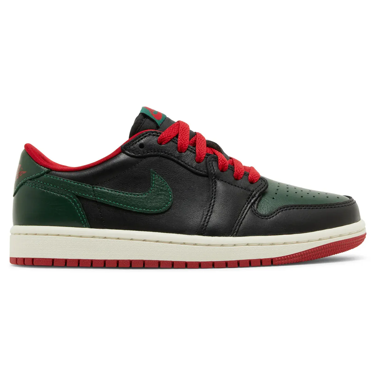 Air Jordan 1 Retro Low OG Black Gorge Green W - Image 3