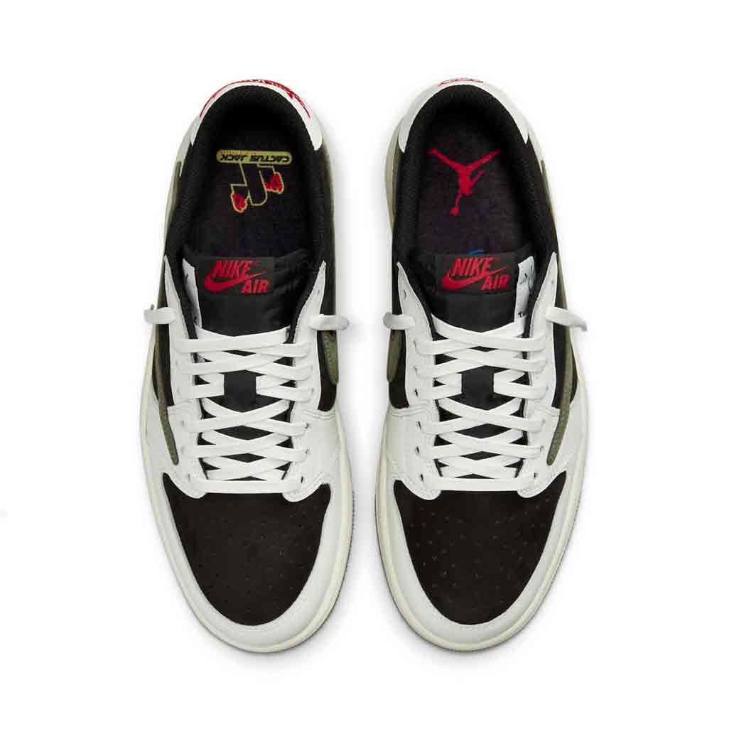 Jordan 1 Retro Low OG SP Travis Scott Olive W - Image 4