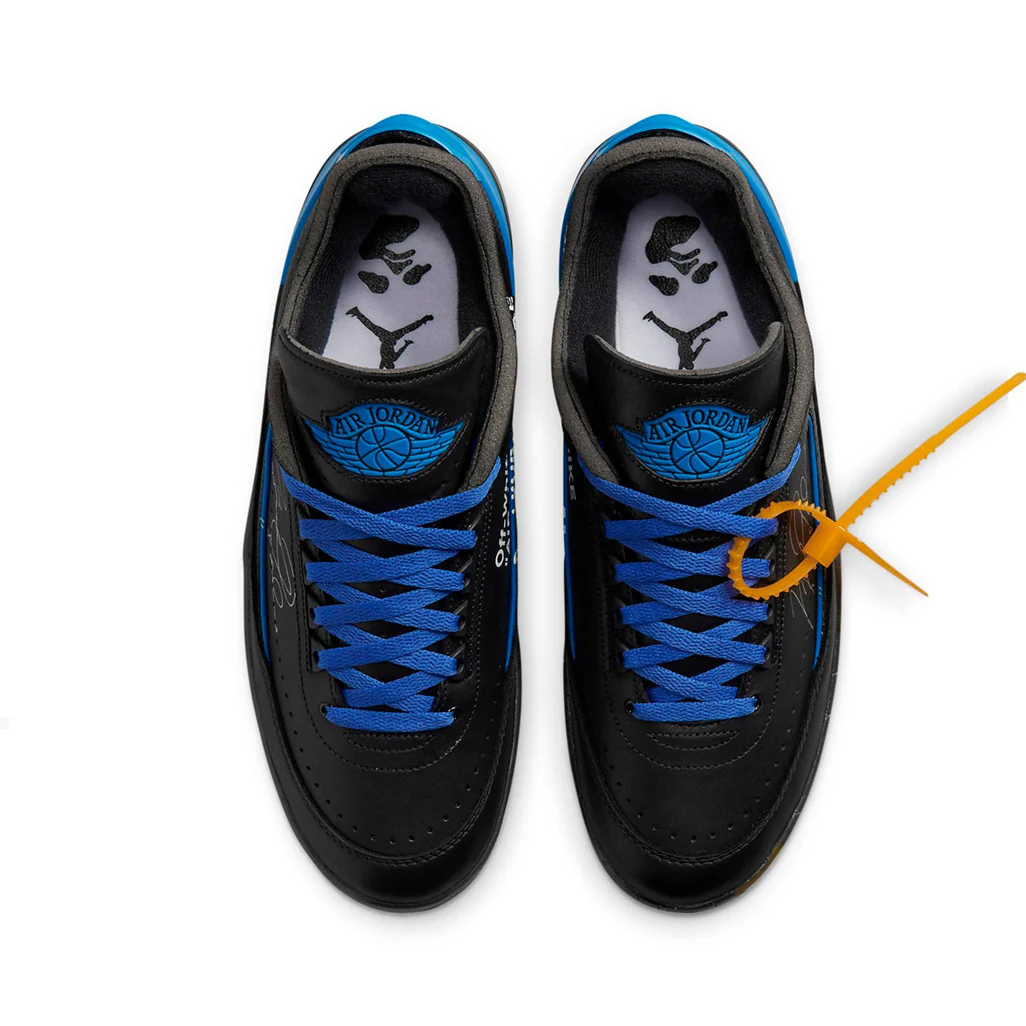 Air Jordan 2 Retro Low SP Off-White Black - Image 4